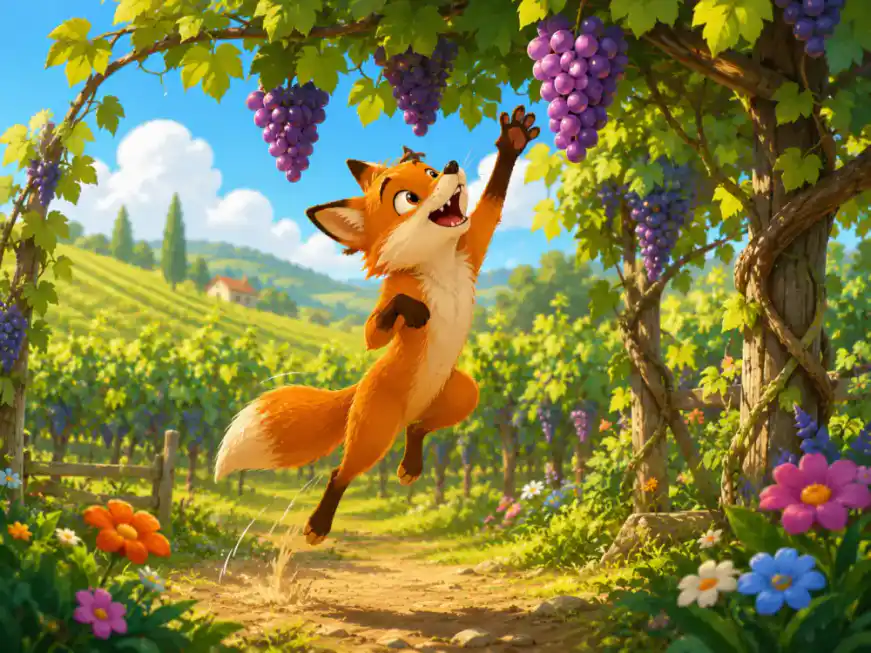 La zorra y las uvas